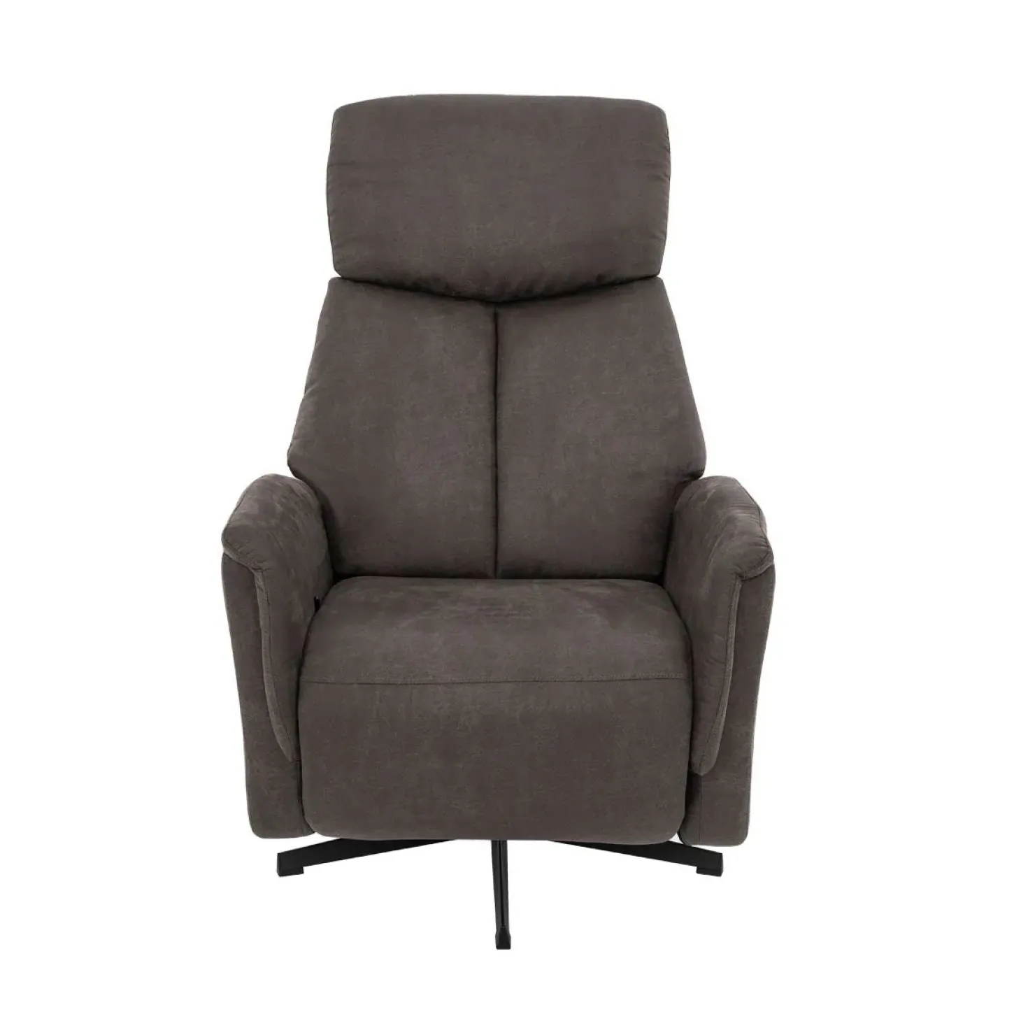 Aarhus Elektrische Relaxfauteuil Antraciet suede