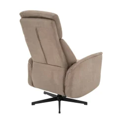 Aarhus Elektrische Relaxfauteuil Taupe suede