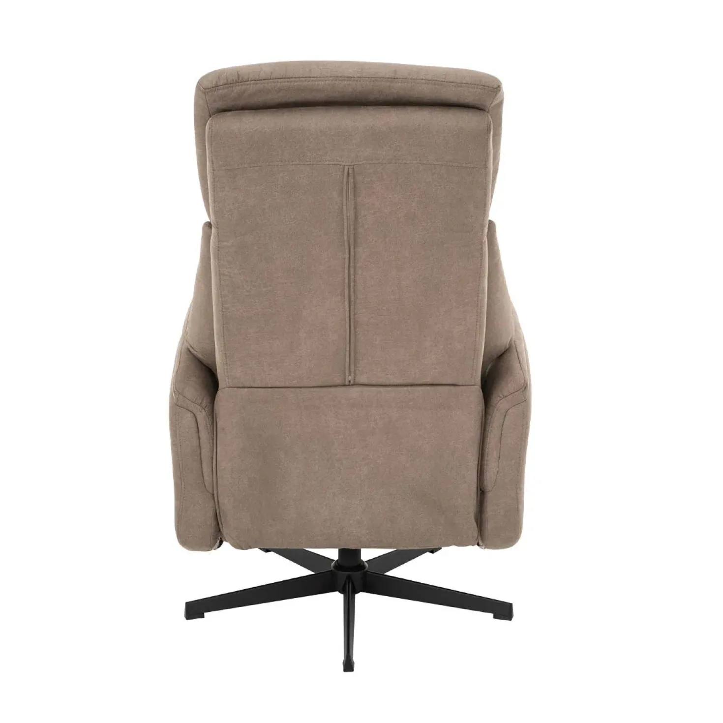 Aarhus Elektrische Relaxfauteuil Taupe suede
