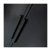 Adam 2-deurs Kledingkast grenen zwart 100cm