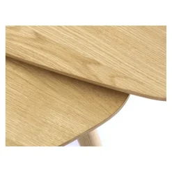 Ada Salontafel set van 2 driehoek Naturel