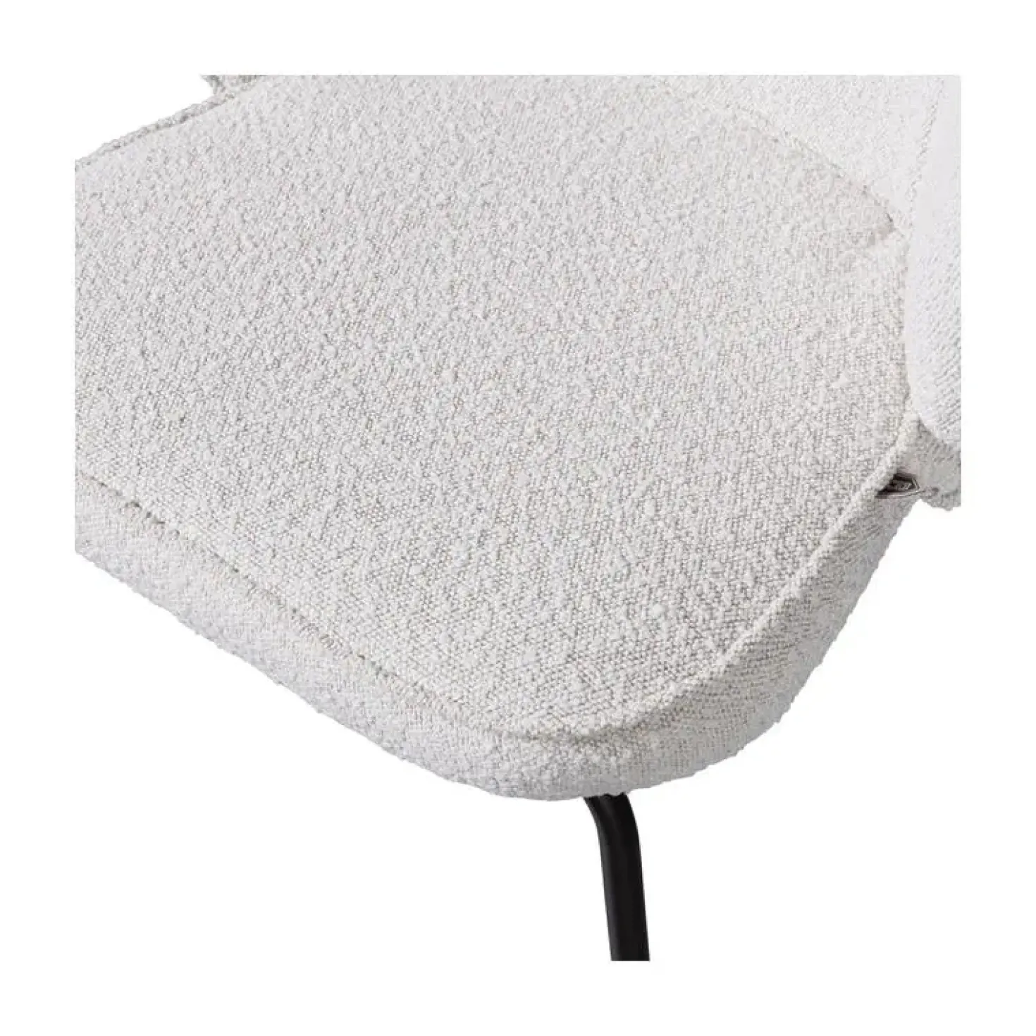 Admit Eetkamerstoel bouclé naturel