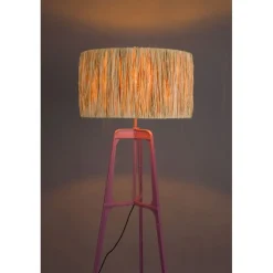 Afra 1-lichts Vloerlamp Plum