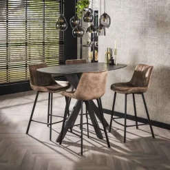 Agnes Bartafel Deens ovaal Melamine 140cm