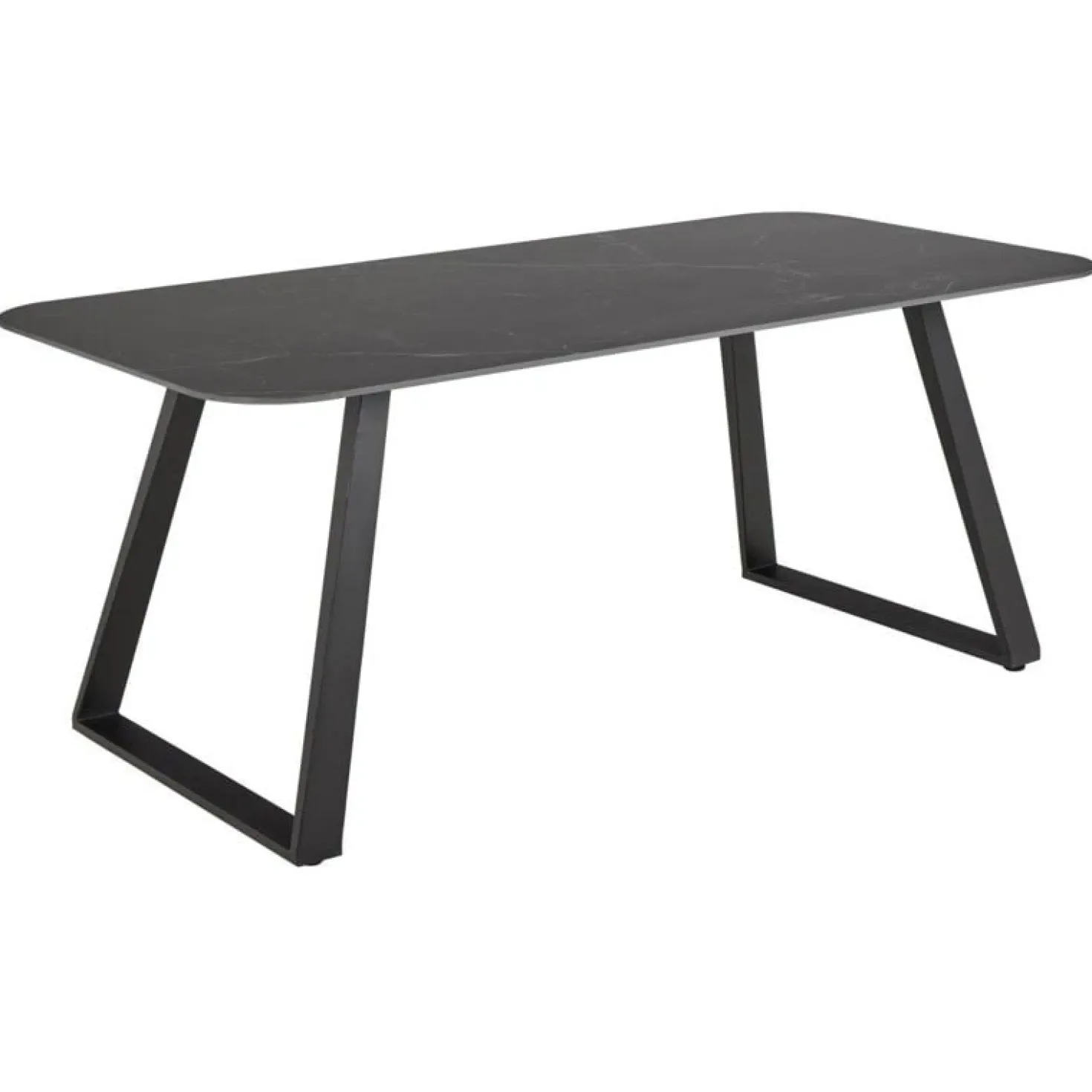 Alanya Eettafel Zwart Keramiek 180cm