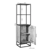 Alaska Boekenkast Met deur Mangohout 55cm