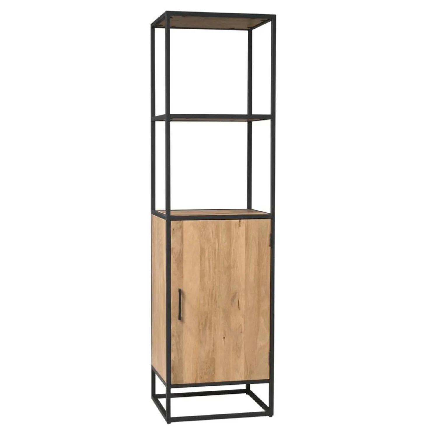 Alaska Boekenkast Met deur Mangohout 55cm