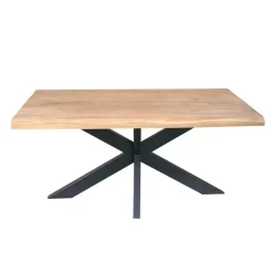 Alaska Boomstamtafel Mangohout 160cm