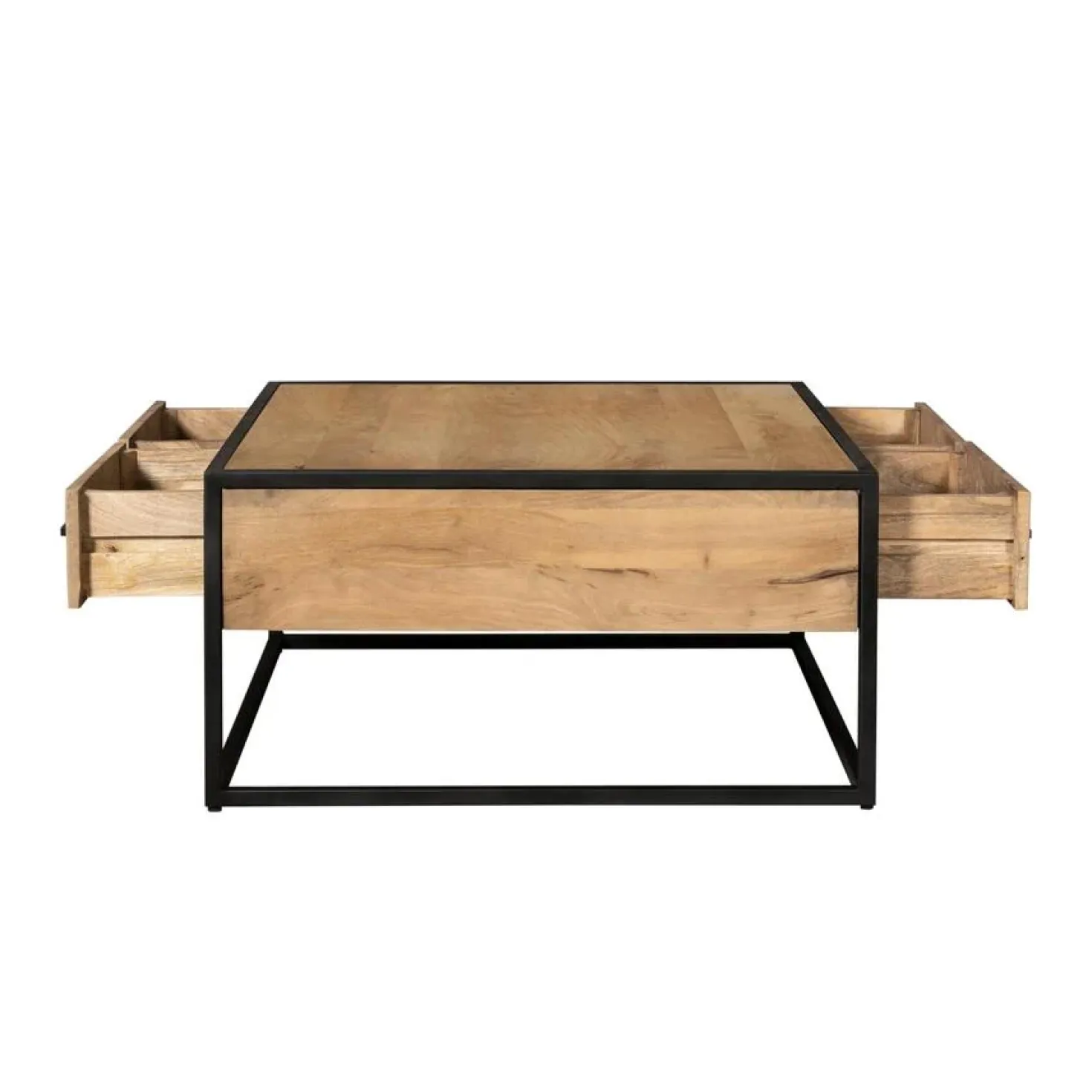 Alaska Salontafel Vierkant Mangohout 80cm