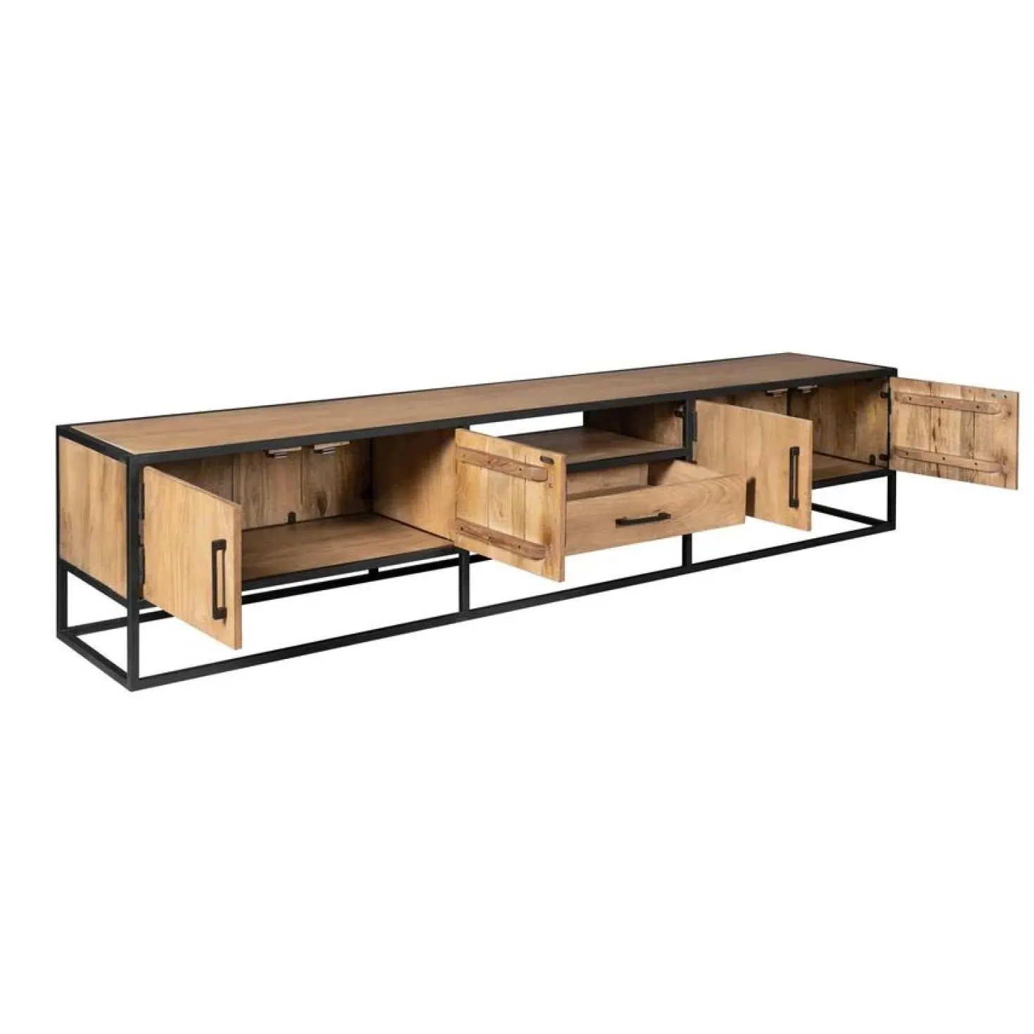 Alaska Tv meubel Mangohout 240cm
