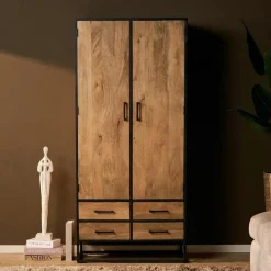 Alaska Wandkast Mangohout 90cm