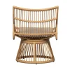 Alatna Tuinstoel wicker naturel