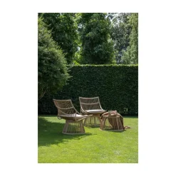 Alatna Tuinstoel wicker naturel