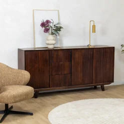 Albin Dressoir walnoot 180cm