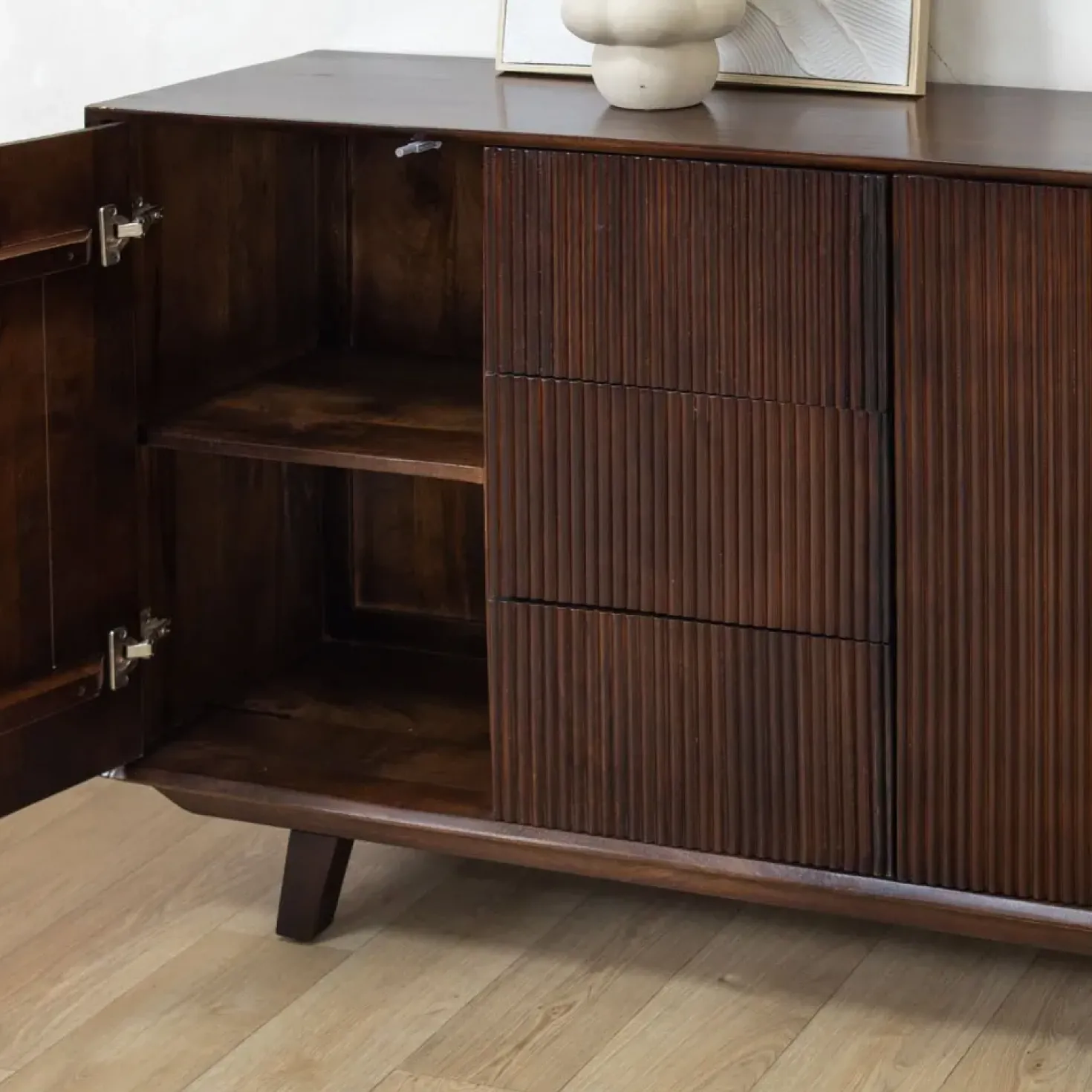 Albin Dressoir walnoot 180cm