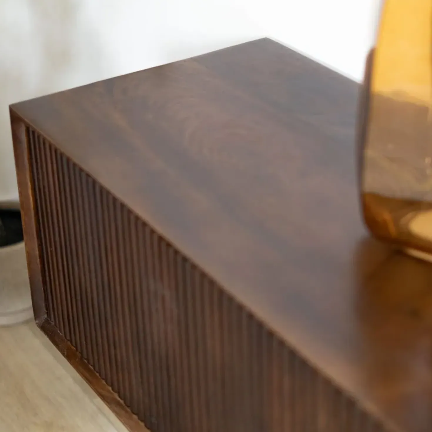 Albin Zwevend Tv meubel walnoot 200cm