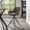 Aldira Barstoel Hoven taupe-bruin