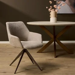 Alec Eetkamerstoel Beige