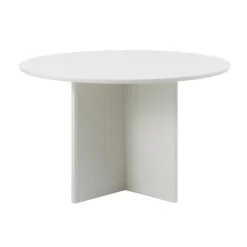 Alejandro Eettafel rond 110 cm greige