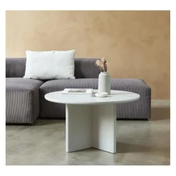Alejandro Salontafel rond 80 cm greige