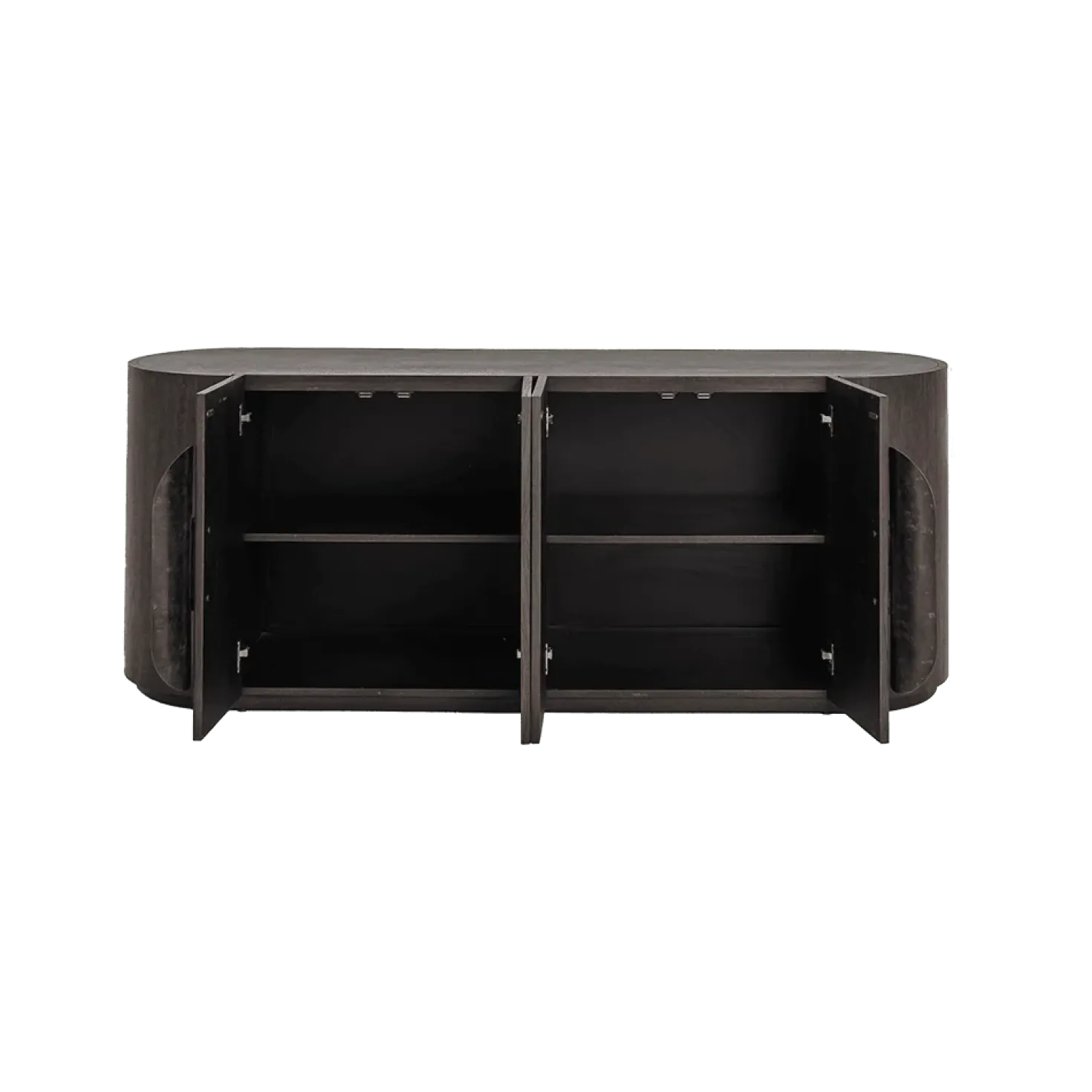 Allure Dressoir donkerbruin 180 cm