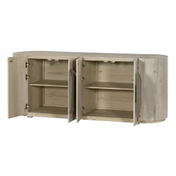 Allure Dressoir white wash 180 cm