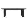 Allure Eettafel ovaal donkerbruin 240cm