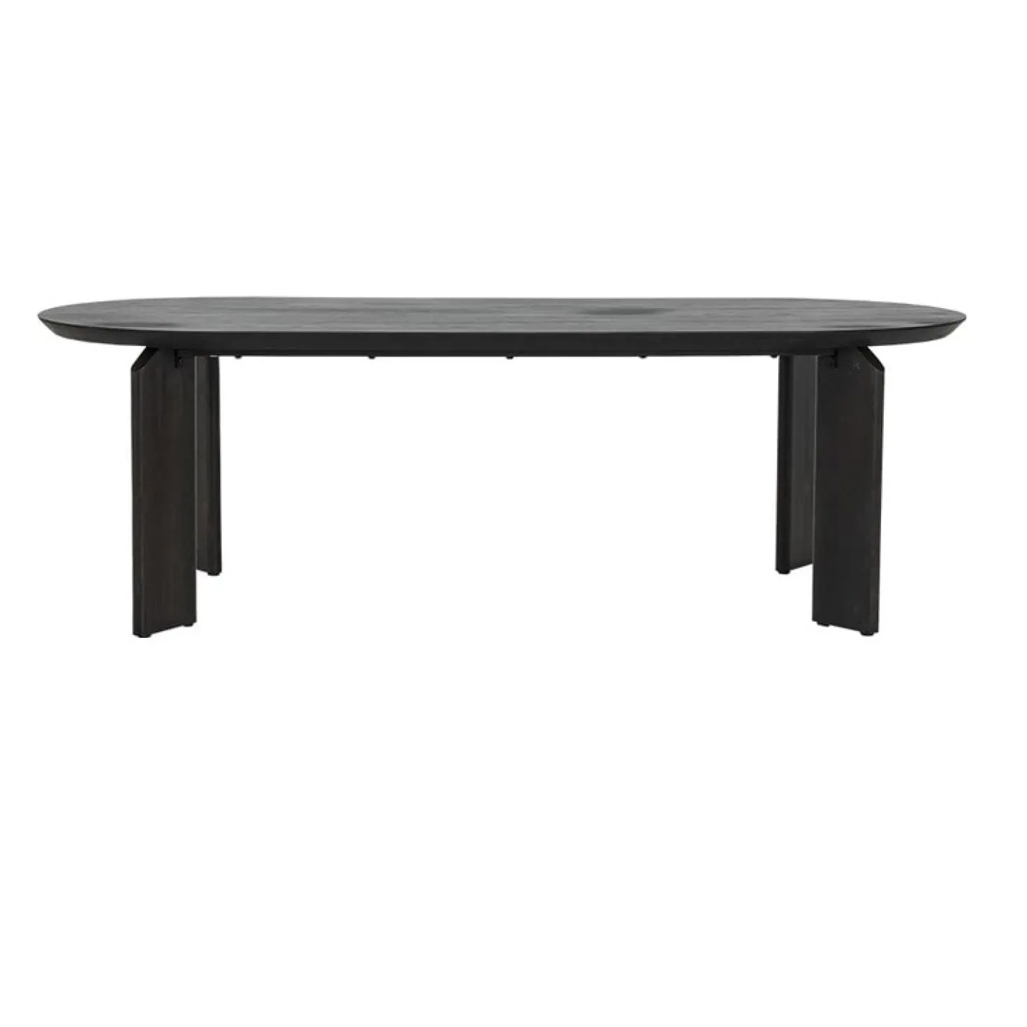 Allure Eettafel ovaal donkerbruin 240cm