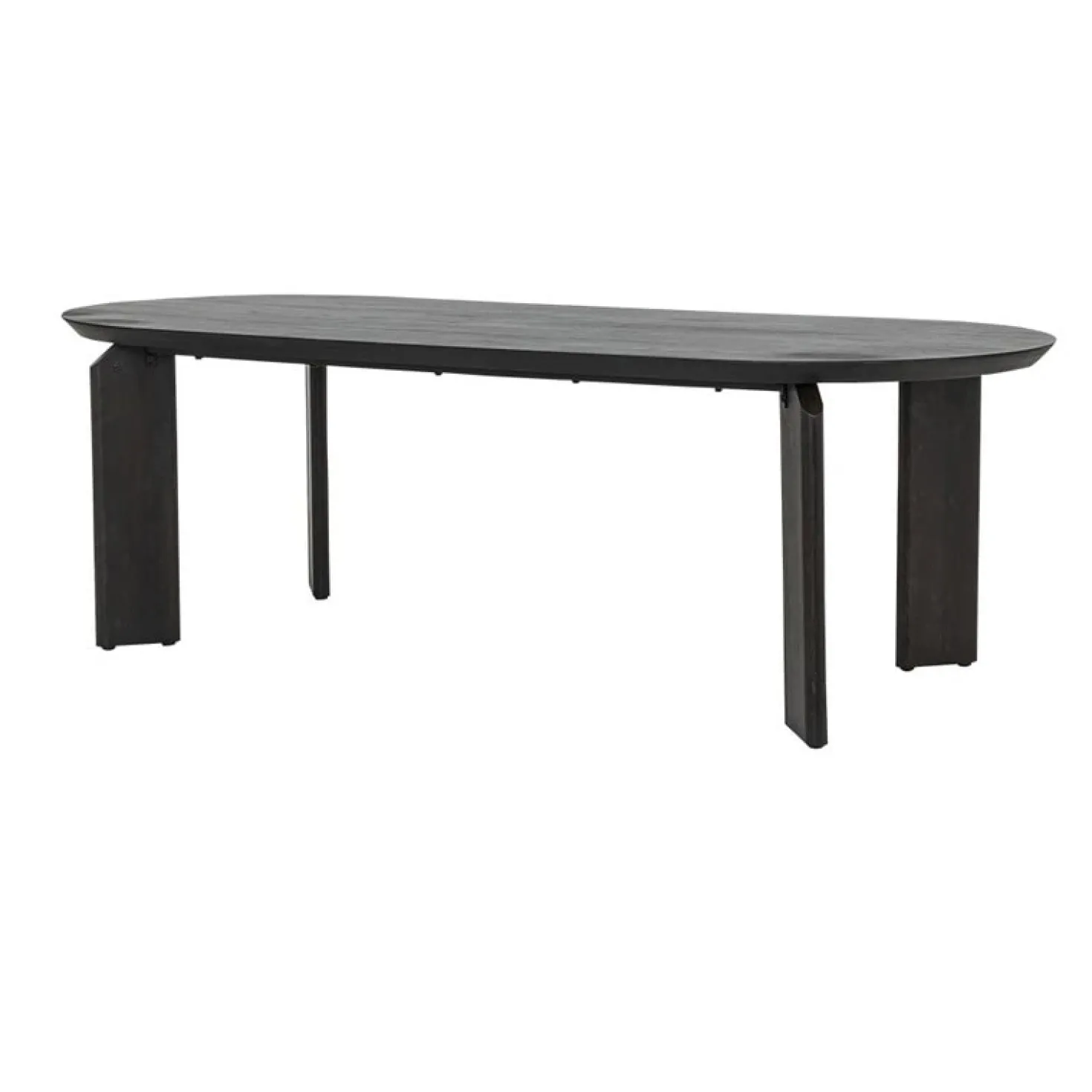 Allure Eettafel ovaal donkerbruin 240cm