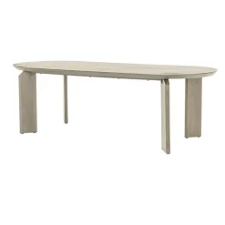 Allure Eettafel ovaal white wash 220cm