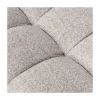 Allure Hocker geweven stof naturel melange