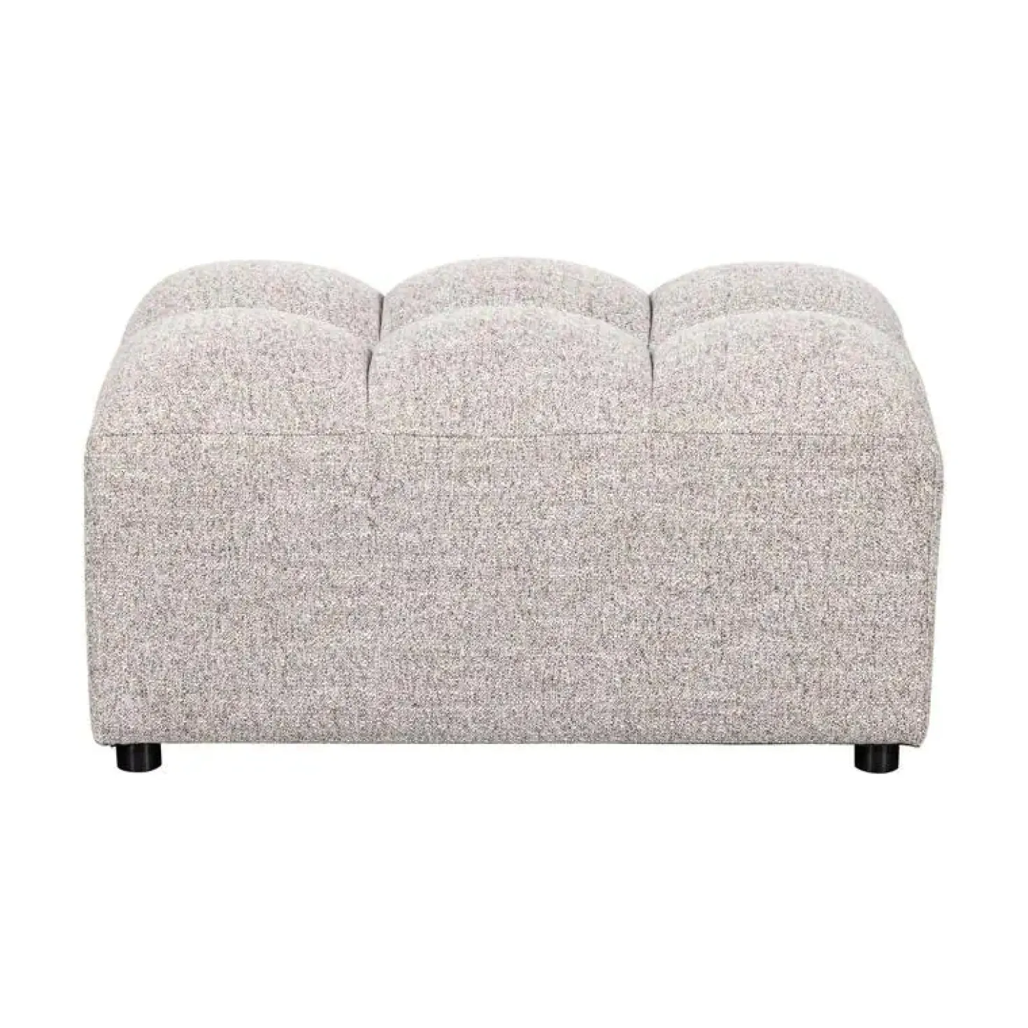 Allure Hocker geweven stof naturel melange