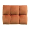 Allure Hocker velvet terracotta