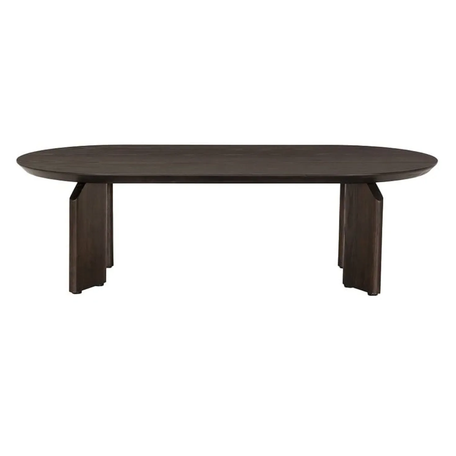 Allure Salontafel ovaal donkerbruin 140cm