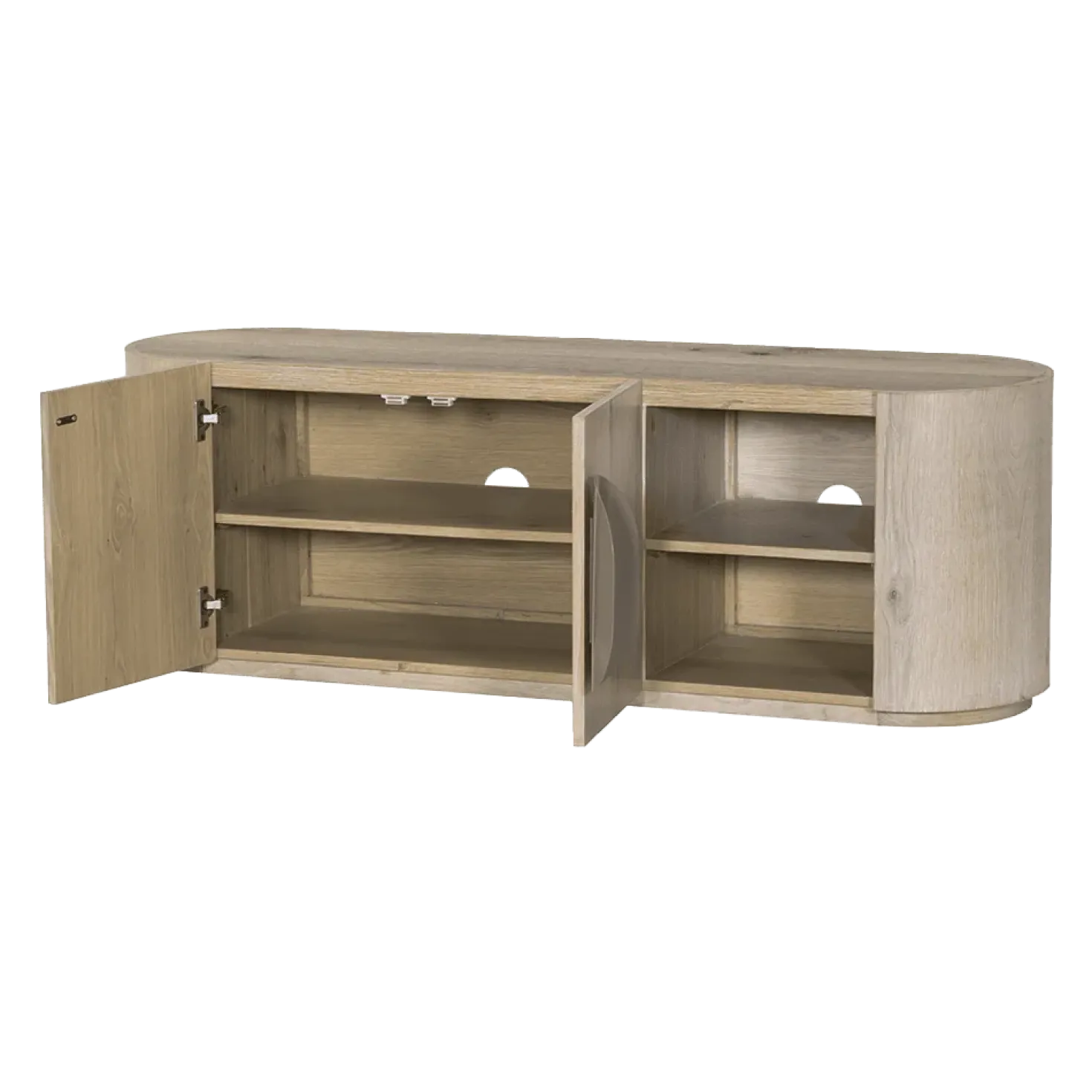 Allure Tv meubel white wash 150 cm