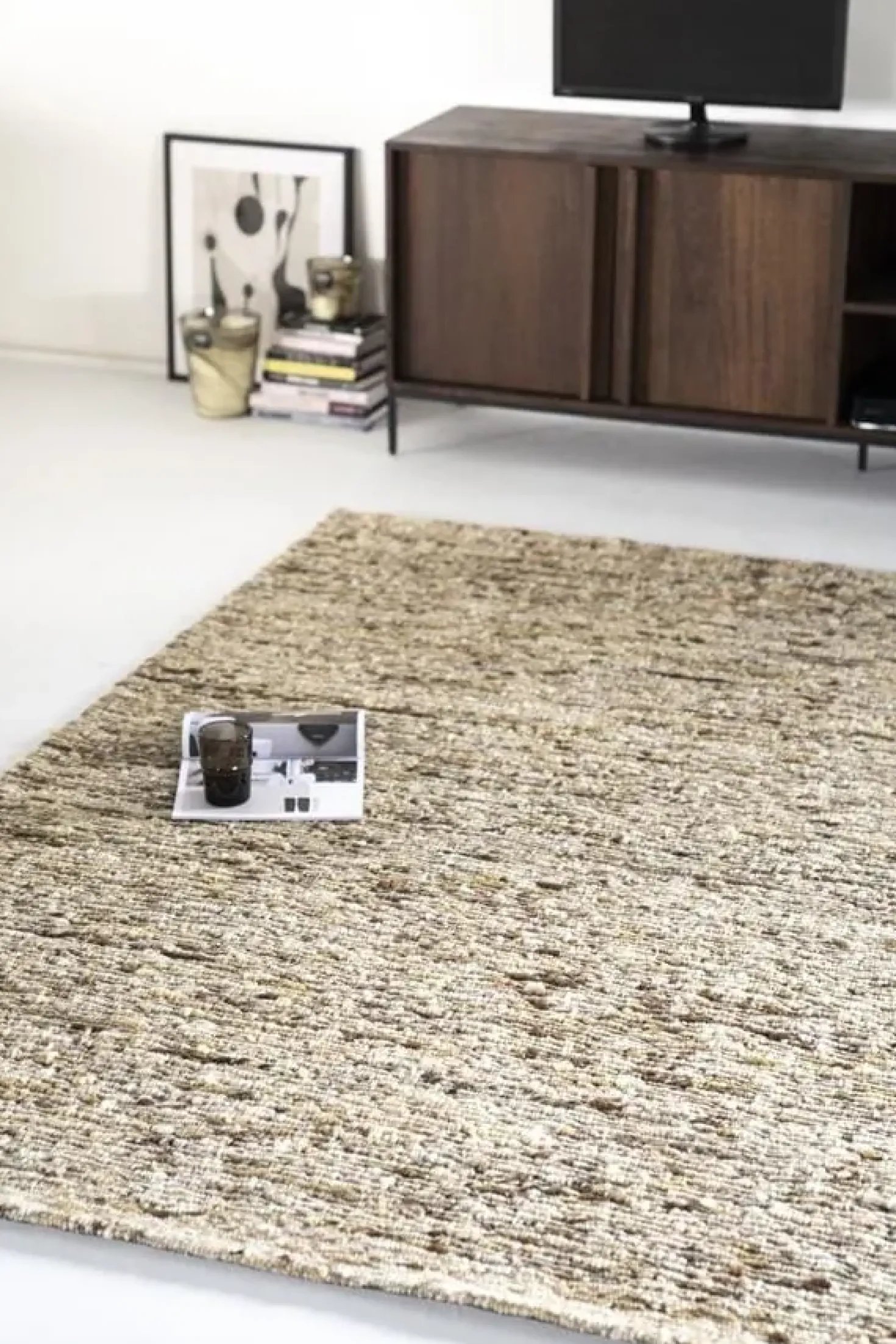 Alvarez Vloerkleed 190×290 cm Bruin