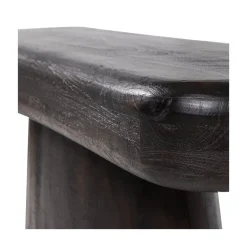 Amco Sidetable mangohout donkerbruin/zwart