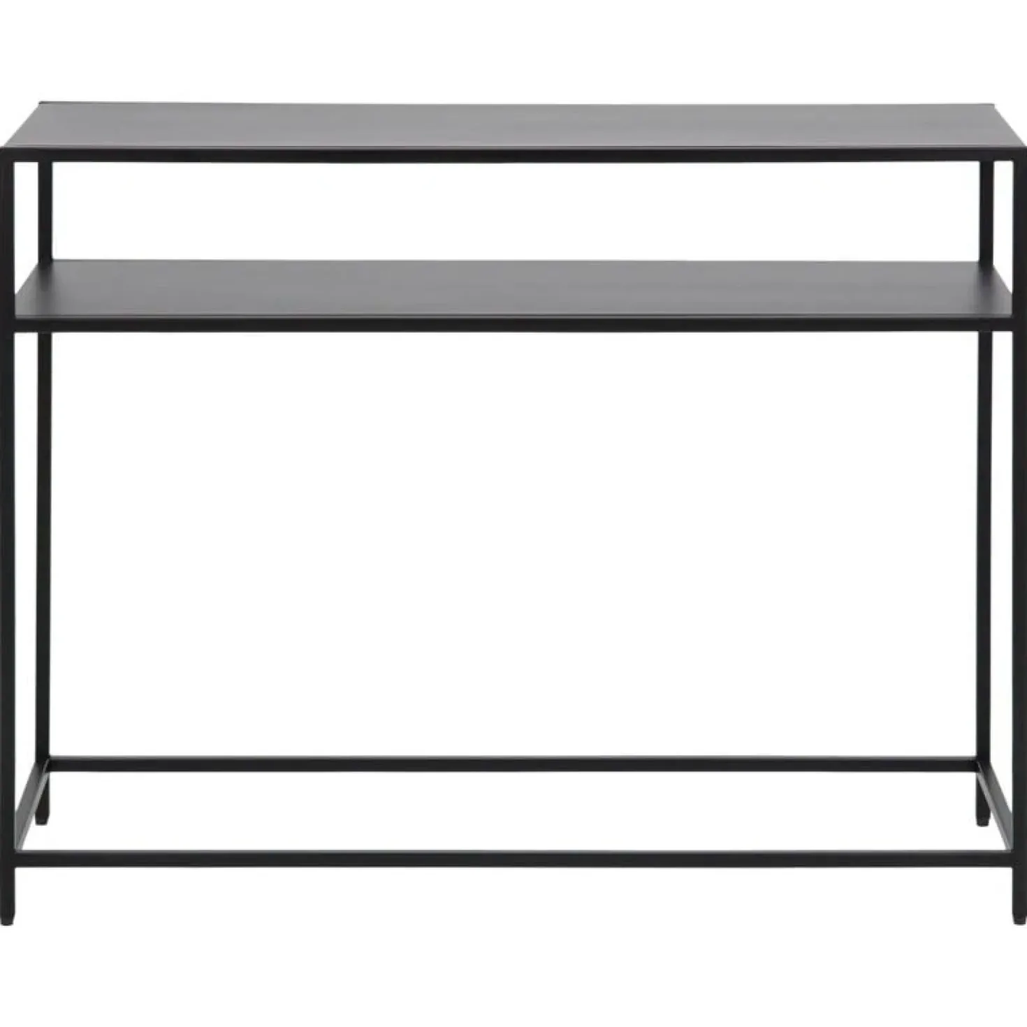 Amora Sidetable Zwart Metaal 100cm