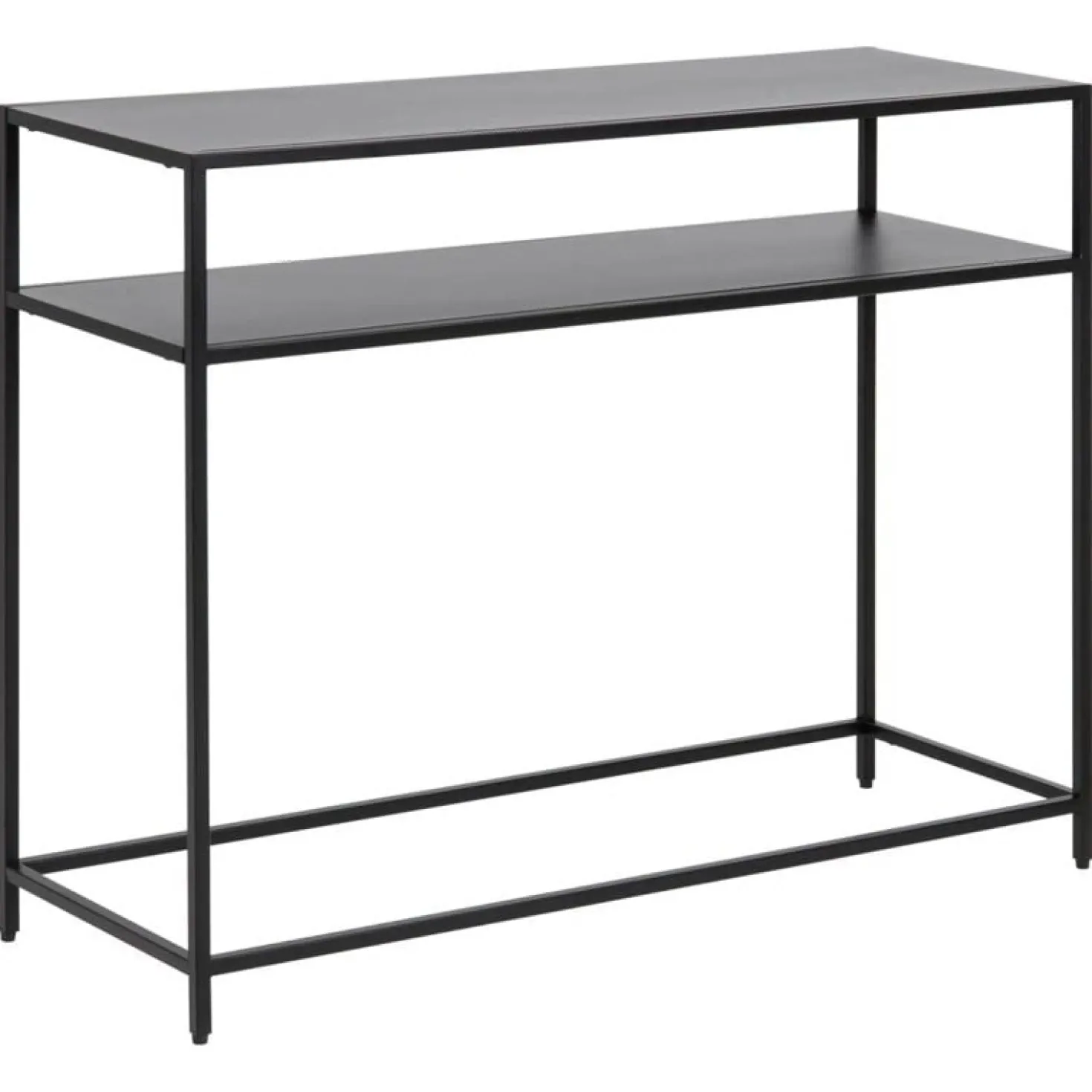 Amora Sidetable Zwart Metaal 100cm