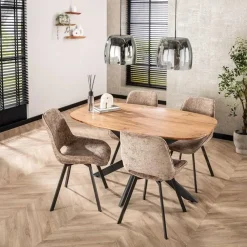 Arden Eettafel deens ovaal Acaciahout 150cm