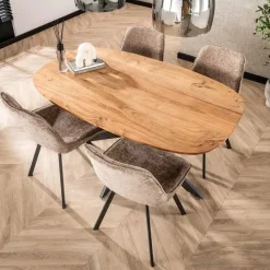 Arden Eettafel deens ovaal Acaciahout 150cm