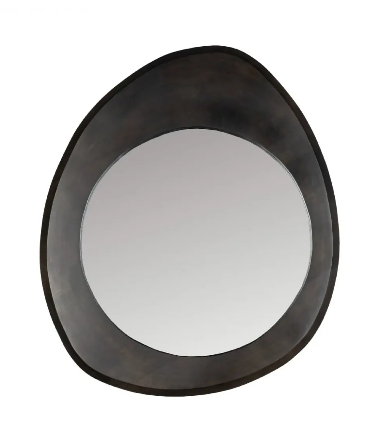 Aren Spiegel Hout Zwart 71cm