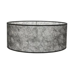Ariana 1-lichts Vloerlamp Staal met Zwart Sizoflor kap