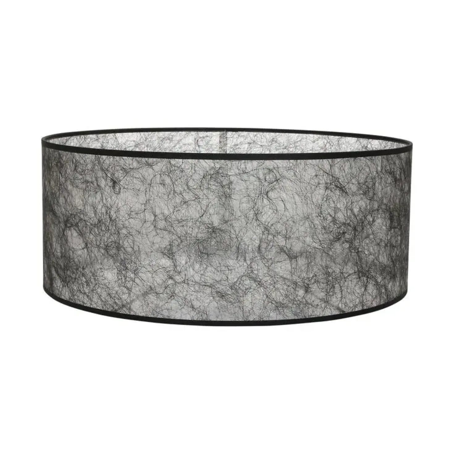 Ariana 1-lichts Vloerlamp Staal met Zwart Sizoflor kap