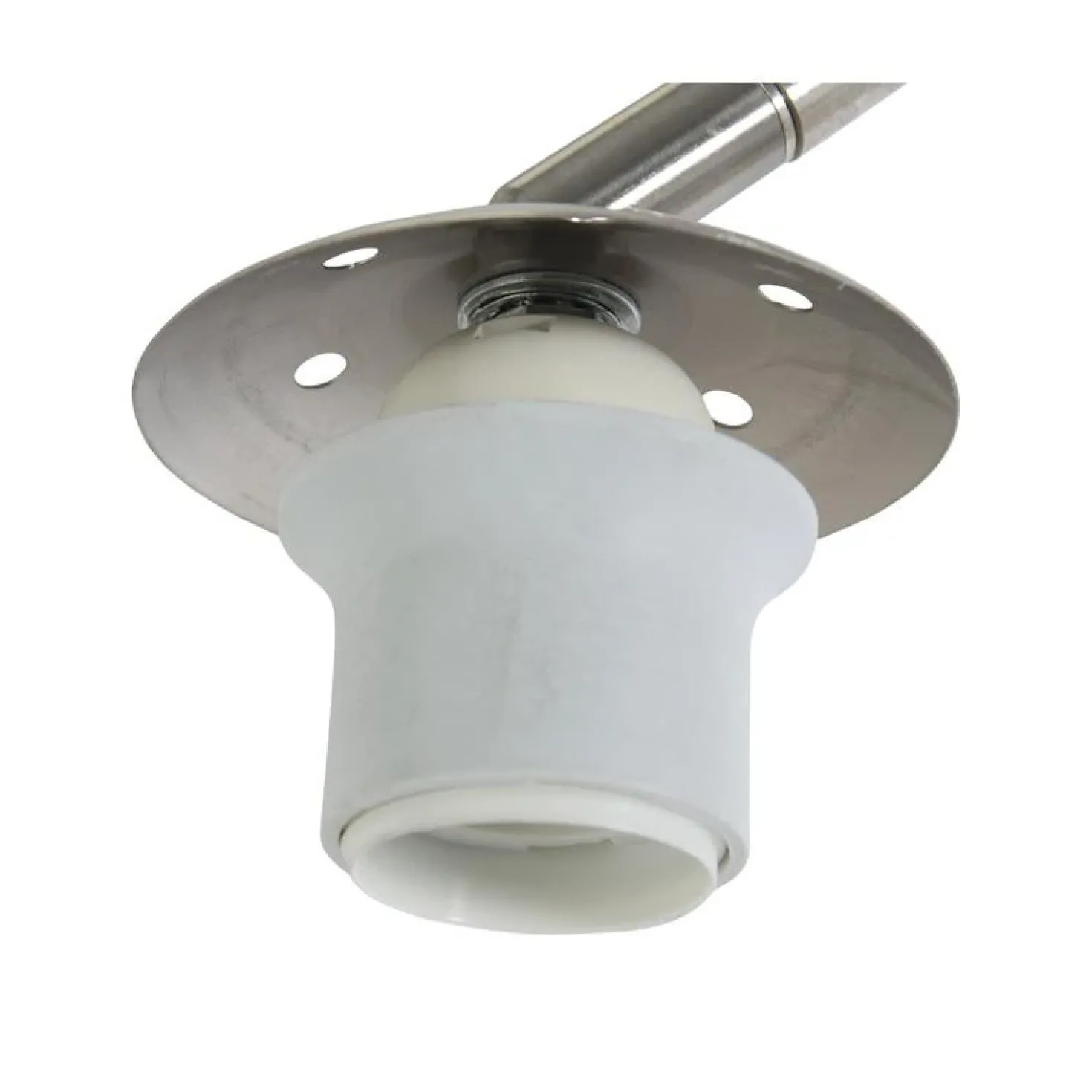 Ariana 1-lichts Vloerlamp Staal met Groen Velvet kap
