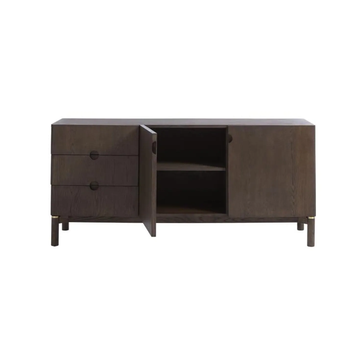 Aris Dressoir 160 cm espresso