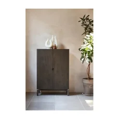 Aris Wandkast 130 cm espresso
