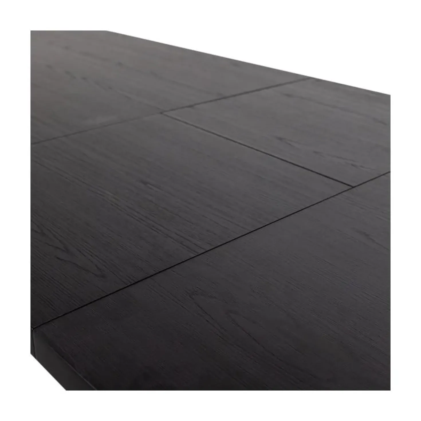 Arros uitschuifbare Eettafel zwart 180-220cm