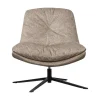 Arve Draaifauteuil naturel melange