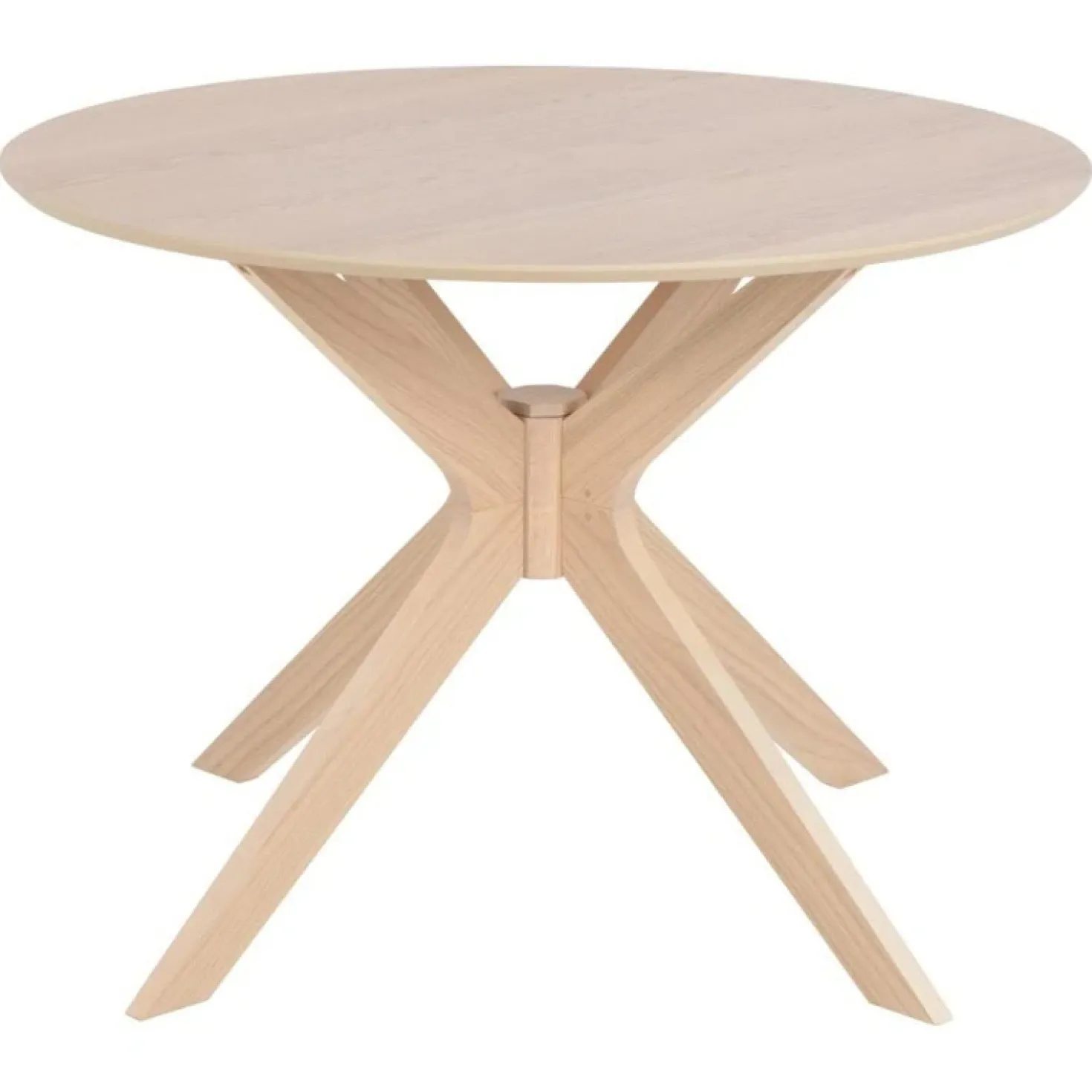 Arvon Eettafel Rond Naturel 105cm
